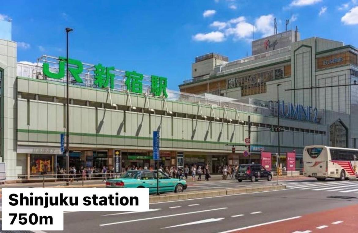#9 3Mins To Station 1Stop To Shinjuku Stylish Apartment With Plenty Of Sunlight Tokyo prefektur Exteriör bild